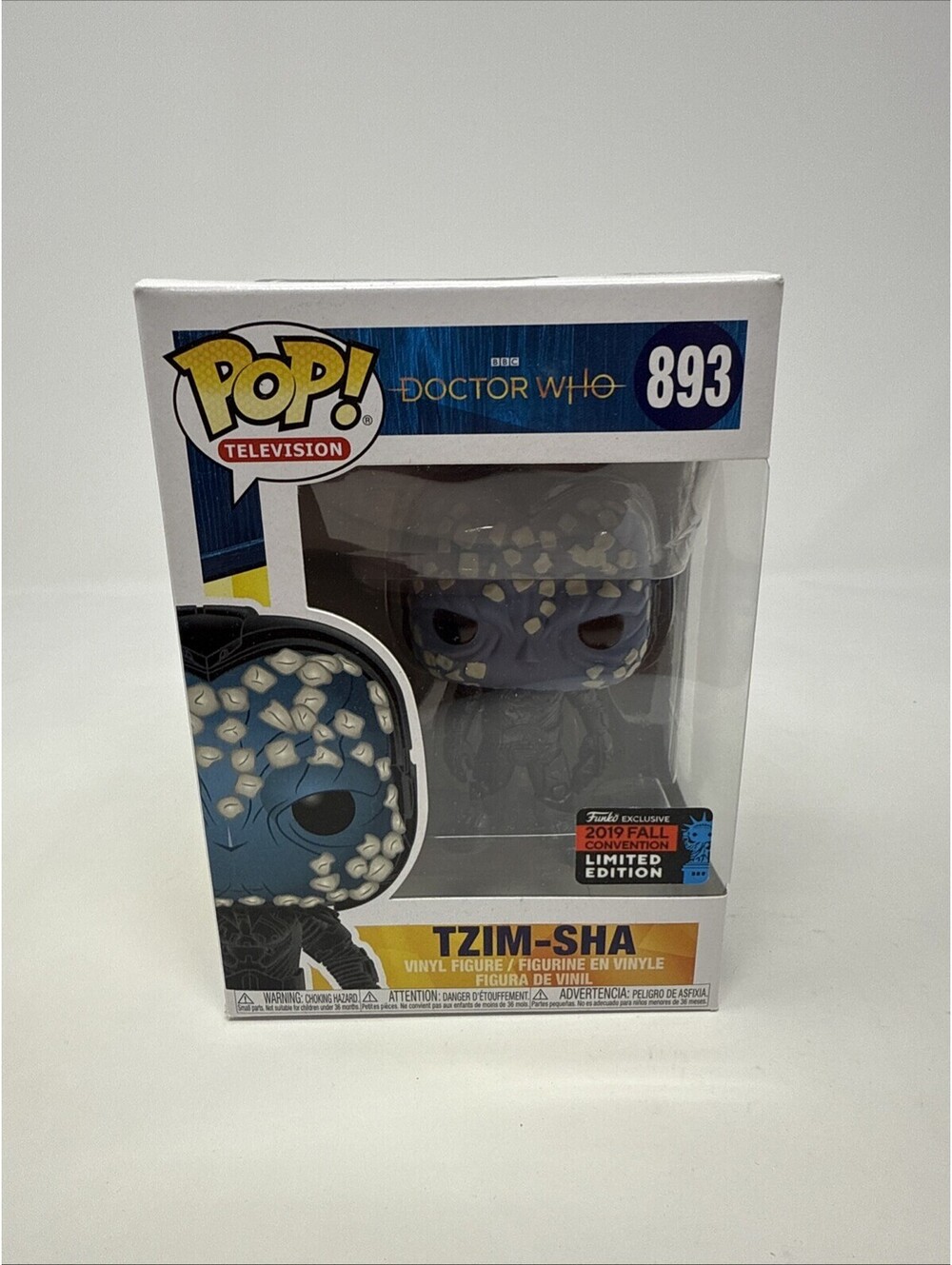 Funko Pop Doctor Who Tzim-Sha NYCC 2019 Fall Convention Limited Edition # 893